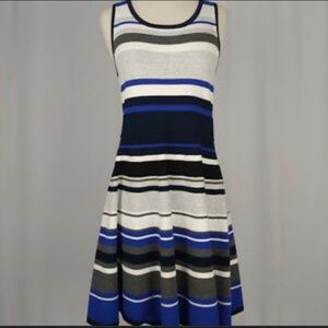 MILLY knit fit n flare dress